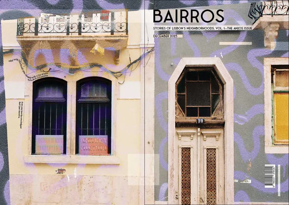Fifth cover idea: lavender squiggles over the whole wrap, with “Vol. 1, The Anjos Issue” in the window
