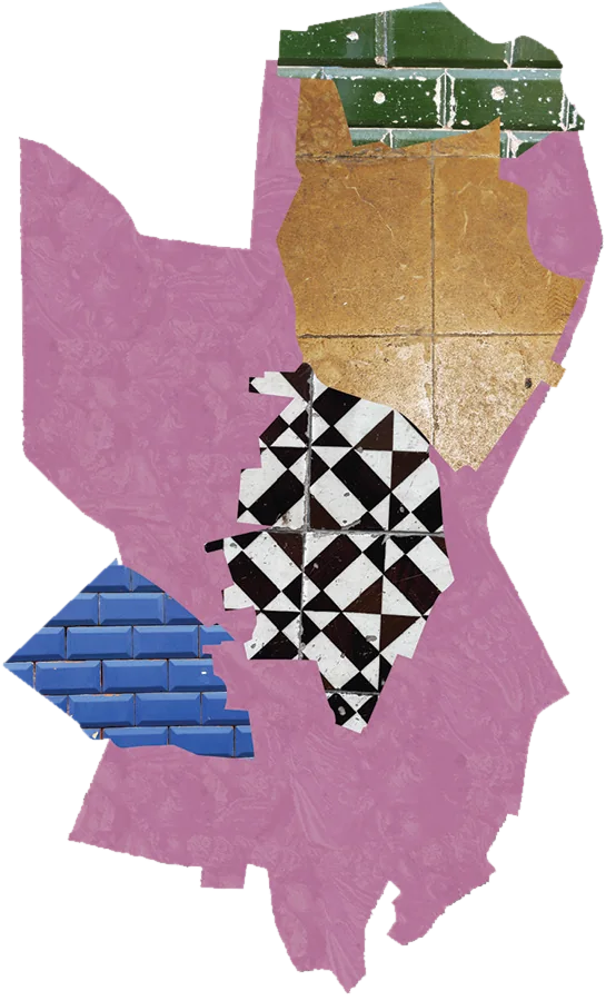 Collage map of the end of Arroios