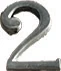 House number plaque 2