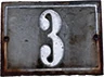 House number plaque 3