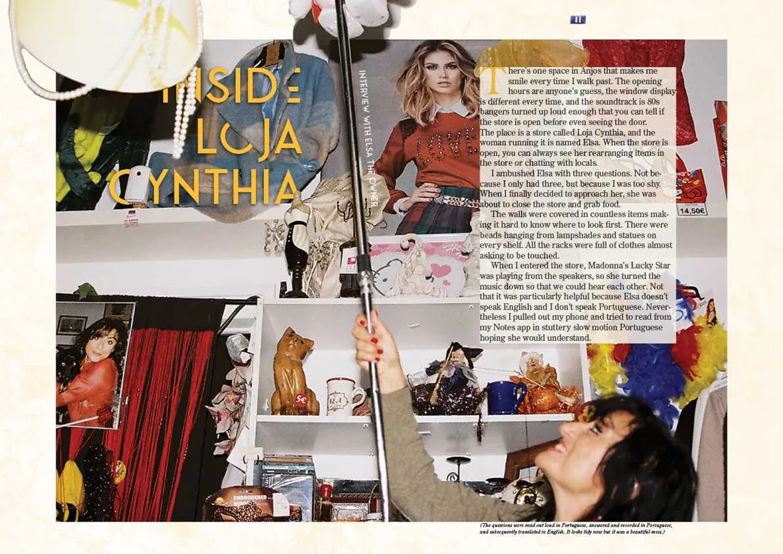 A photo-led spread