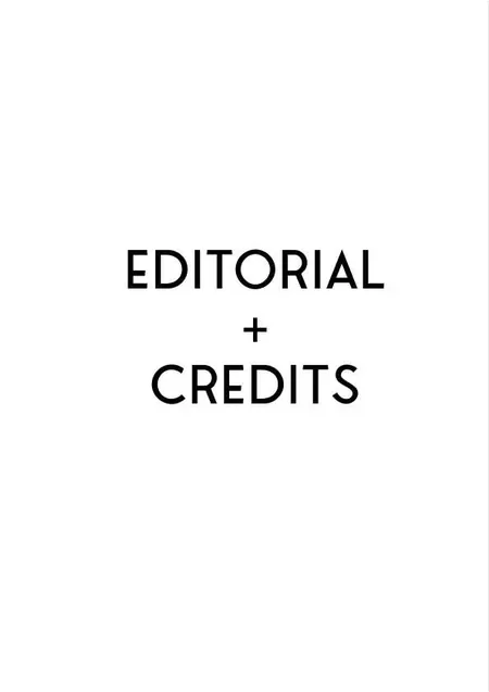 Page 2: Editorial and credits