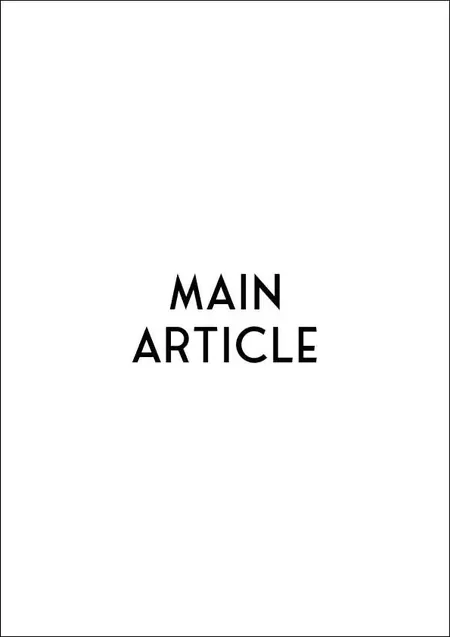 Page 9: Main article