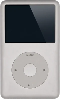 Classic iPod, switched off — hover to switch it on