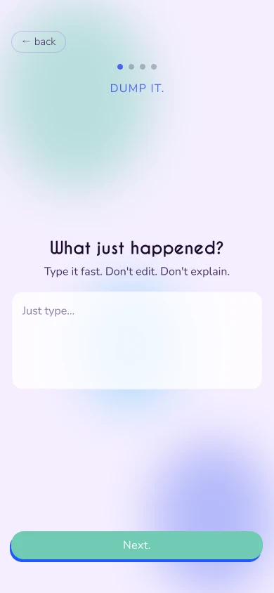 Reactive flow: “What just happened?”